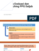 Rencana Evaluasi Dan Peerteaching PPG Daljab 2022