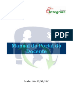 Manual do Portal do Docente