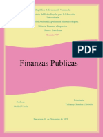 Finanzas Publicas Ensayo