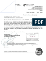 Ni149-En Seguimiento A Ni113-Aceptación de Firma Digital en Los Cze para Animales Vivos y Material Genético (Germoplasma)