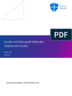 Zscaler Microsoft Defender Deployment Guide