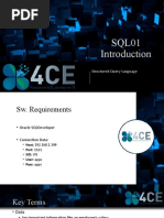 SQL01 - Introduction