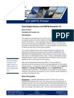 Sdi Smpte Primer: Serial Digital Interface and SMPTE Standards 101