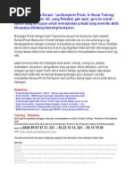 Download Iklan Kursus Pelatihan Komputer by Donny Wahyudi SN58910854 doc pdf