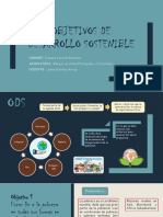 Objetivos de Desarrollo Sostenible: Nombre: Asignatura: Docente