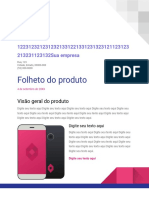 Folheto Do Produto: 21123123 213231123132sua Empresa