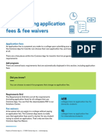Understanding Application Fees & Fee Waivers