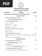 NMS UT-1 (English Class 8)