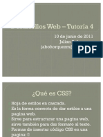 Desarrollos Web Tutora 4