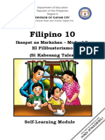 Filipino 10 SLMs 4th Quarter Module 3