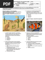 Evaluaciones Acumulativas Naturales 3° 4° 5° 2022
