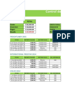 Plantilla de Control de Pagos en Excel