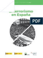 Terrorismo en España RESUMEN