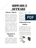 Hardware, Software e Componentes Básicos Do Computador