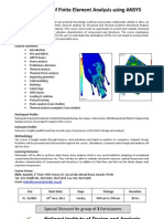 Applications of Finite Element Analysis