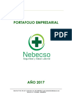 Portafolio Nebecso Seguridad y Salud Laboral 2017