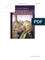 La Granja de Los Animales George Orwell