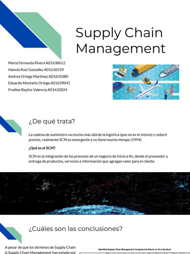 Supply Chain Management | PDF | Gestión de la cadena de suministro ...