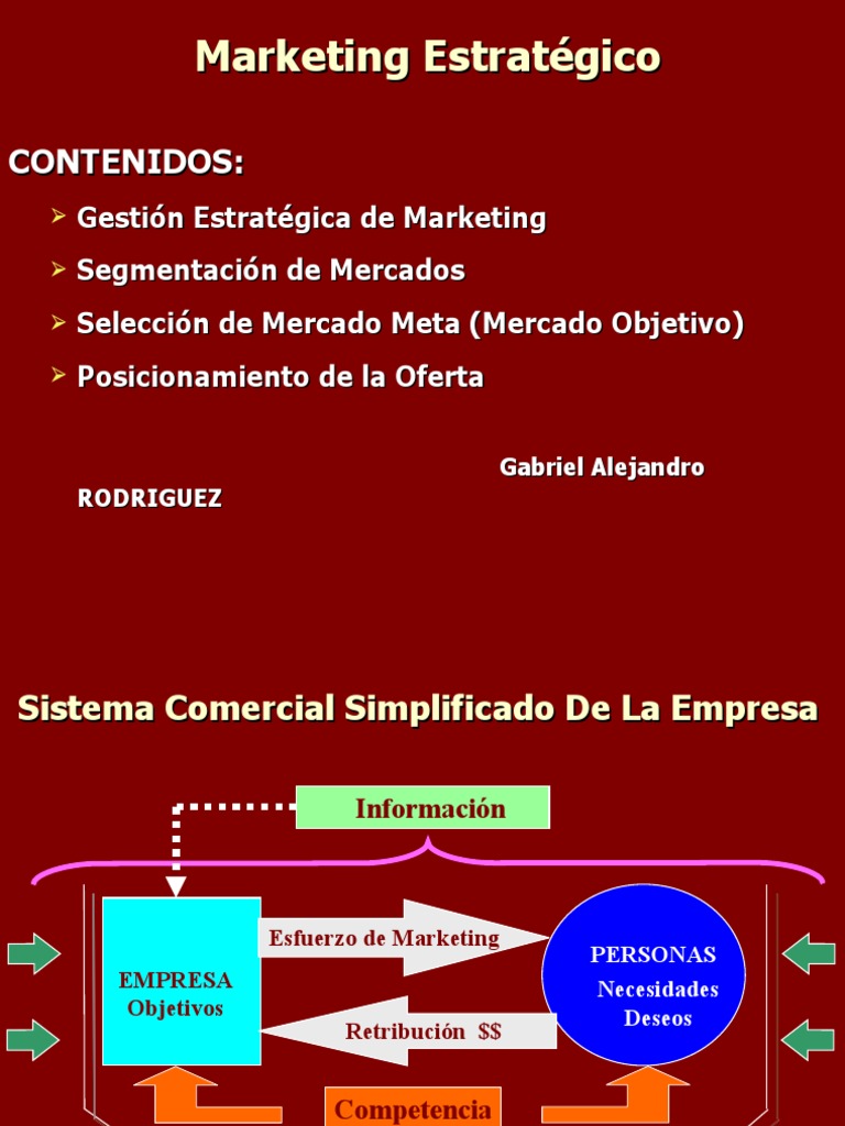 Estrategias de Marketing y Segmentación | PDF | Marketing | Mercado ...