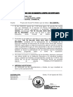 Nota Informativa 052-2022 Proyeccion Social No Al Racismo CSPNP Santa