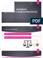 DISTÚRBIOS Acido-Base e Hidroeletrolitico