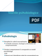 Tema 8 Teoriile Psihobiologice