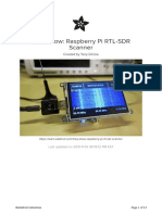 Freq Show Raspberry Pi RTL SDR Scanner