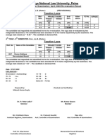 Re Evaluation Result End Sem April 22