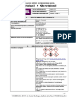 Hoja de Seguridad Metanil