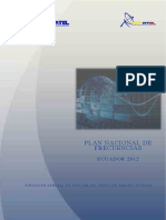 Plan Nacional de Frecuencias 2012