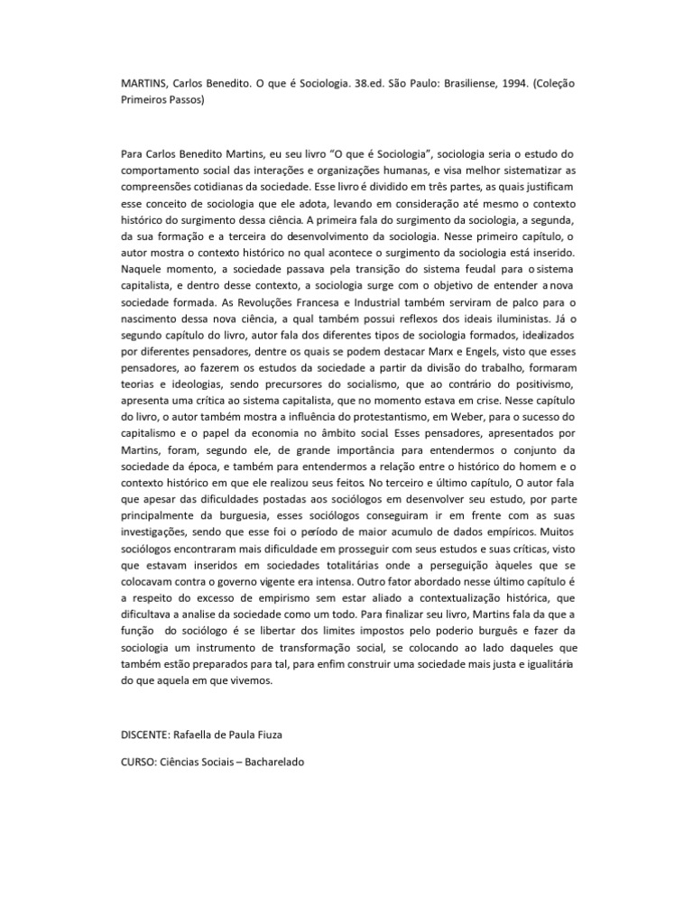 Resumo Do Livro O Que é Filosofia Caio Prado Junior