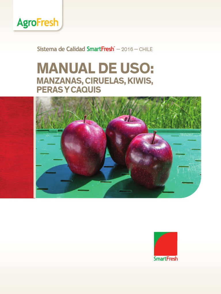Manuel Uso Smartfresh | PDF | Cosecha | manzana