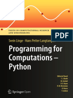 Computational Methods Python