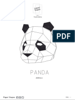 Panda - Paper Shapes-V2