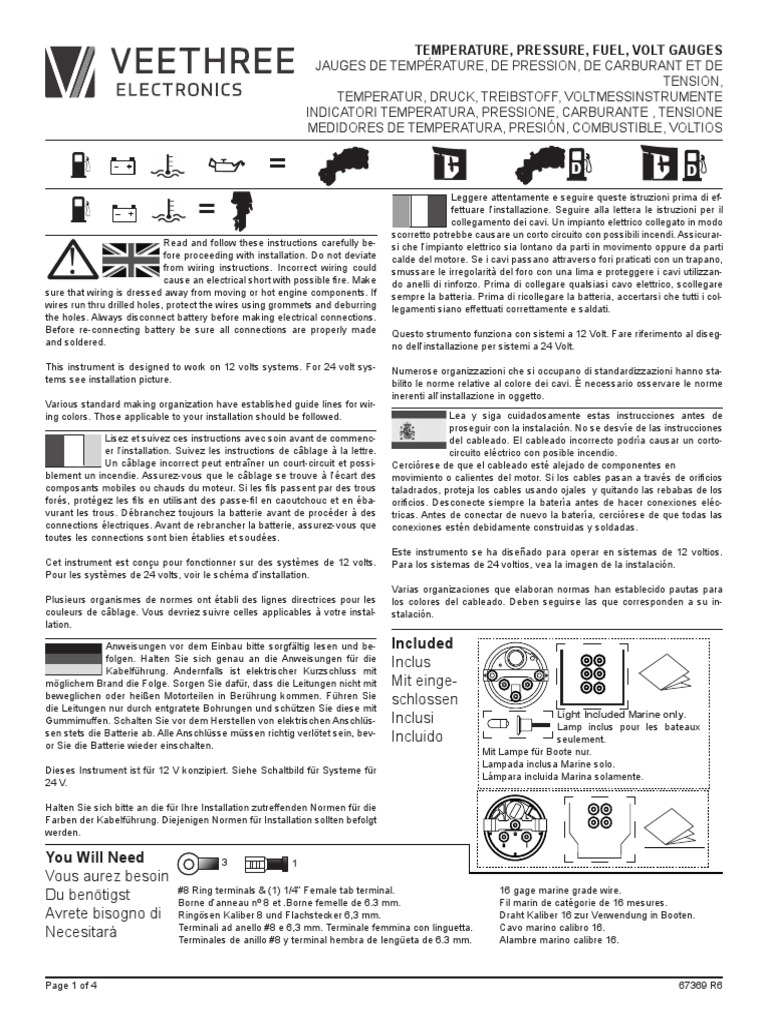 Veethree Sensors | PDF