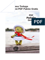 Paso A Paso Tortuga Amigurumi PDF Patron Gratis