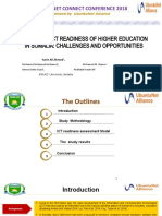 Assessing Ict Readiness of Higher Education in Somalia: Challenges and Opportunities