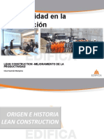 Historia y Filosofia Lean