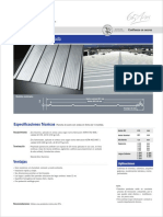 Ficha Plancha 5V Acanalada - Villalba