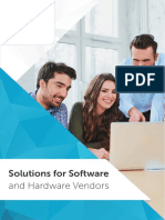 Solutions For Software and Hardware Vendors