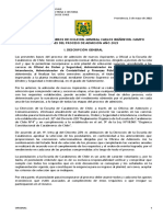 Proceso de admisión Escuela Carabineros 2023