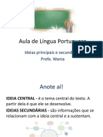 Aula de Língua Portuguesa - Eja - Aula Virtual