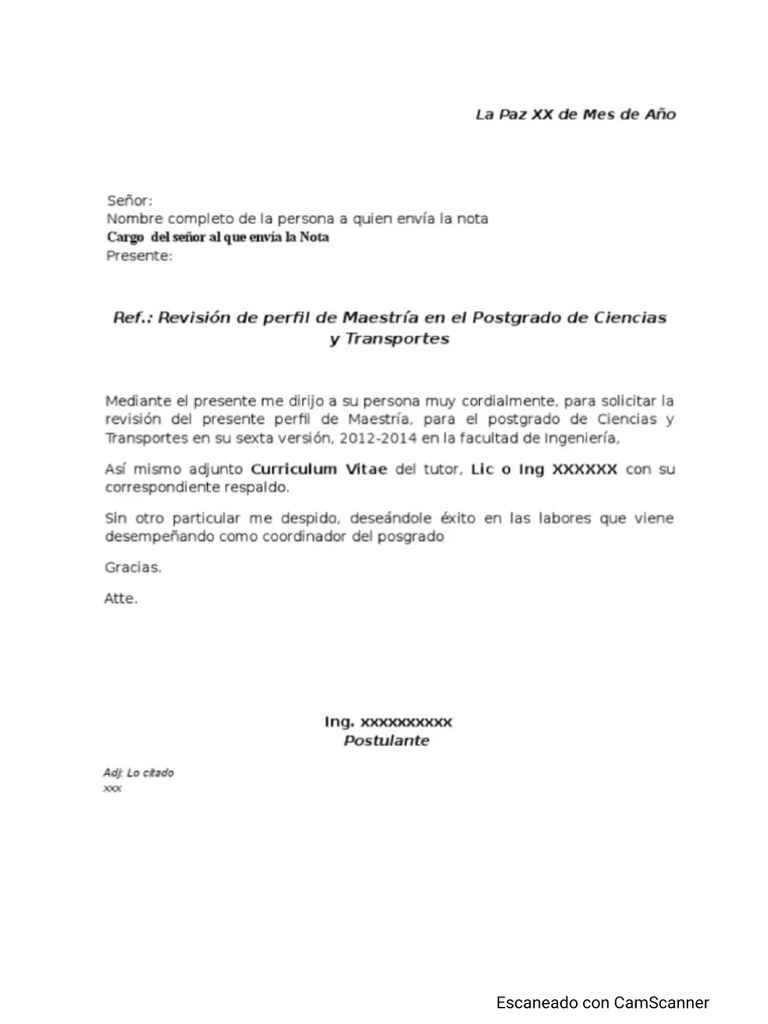 Nota Ejemplo | PDF