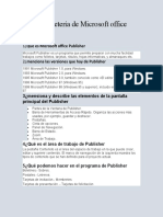 Tema Paquetería de Microsoft Office Publisher