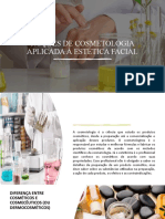 Noções de Cosmetologia Aplicada À Estética Facial