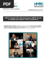 MMTC Presents the 25th Anniversary MMTC Access to Capital & Telecom Policy Conference