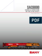 SANY SAC 6000 600 Tons