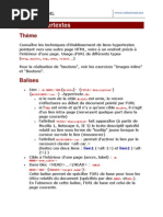 Exercices corrigés HTML et CSS PDF | PDF | Html | HTML5