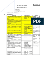 Plan de Estudios