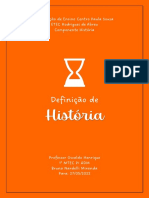 Definição de História - Marc Bloch 